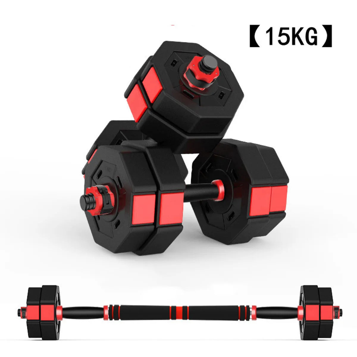 Octagonal Dumbbell Home Fitness Barbell